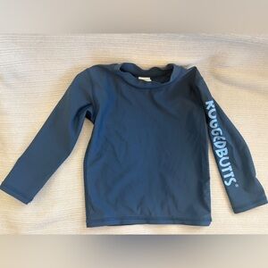 RuggedButts Kids Blue Swim Rashguard